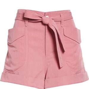 rag & bone High Waist Mauve Women's Shorts